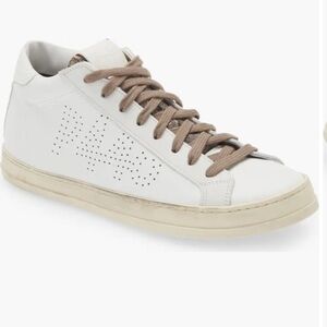 P448 Zip Mid Top Sneakers